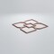 Ekena Millwork Medium Olivia Decorative Fretwork Wood Wall Panels, Wood (Paint Grade), 15 3/8"W x 15 3/8"H x 3/8"T WALW16X16X0375OLVMF - alternate 3